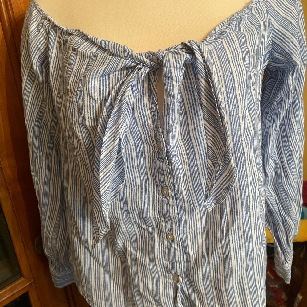 FREE PEOPLE STRIPPED TOP